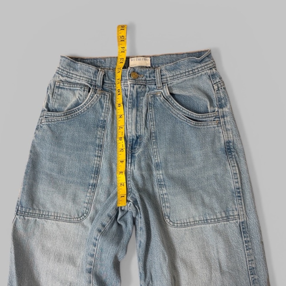 We The Free Piper Wide Leg Double Pocket Crop Jeans - Picture 7 of 10